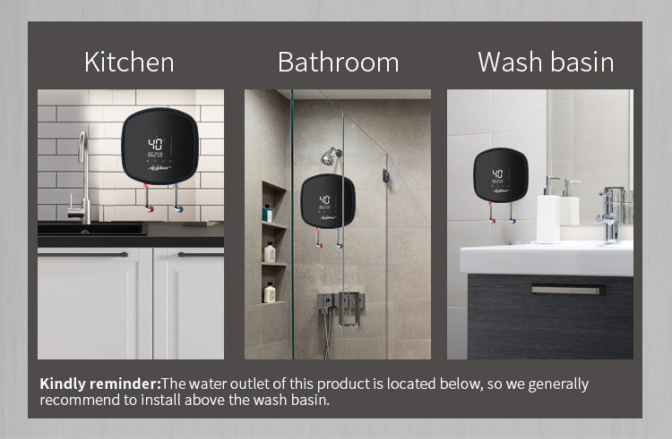 Chauffe-Eau Instantané avec Puissance Modulable - Instant Heat Power Control